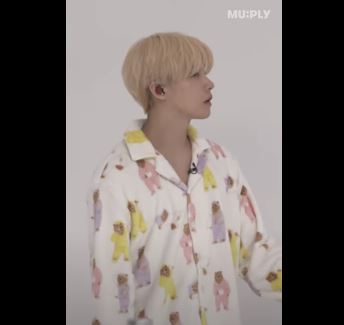 Ikonのジナンがmuply公式動画で着用していたパジャマ Tk Town 韓国芸能人着用韓国セレクトブランド情報